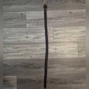 Vintage Liz Claiborne Leather Belt (38" total length)